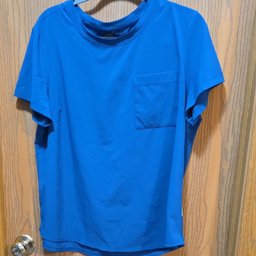 Eddie Bauer Bright Blue Short Sleeve Tee